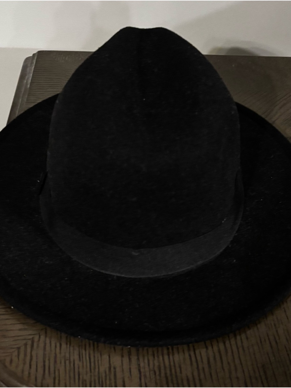 H&M Black Wide-Brim Fedora Hat